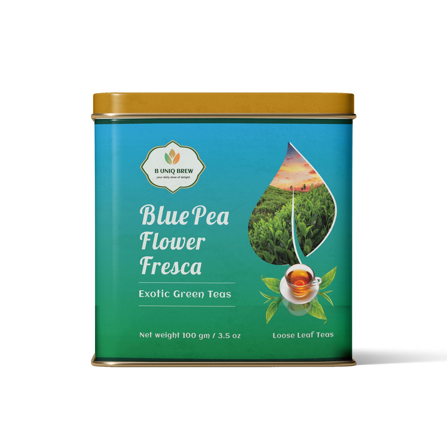 Blue Pea Flower Fresca Tea